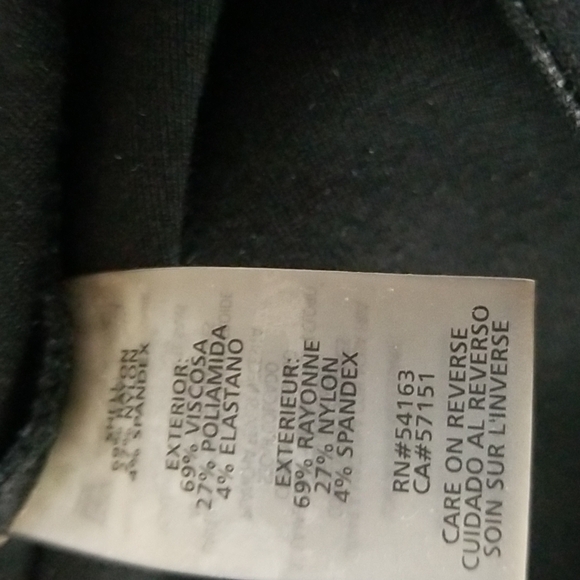 Calvin Klein womens power stretch pants graphite print - Picture 8 of 8